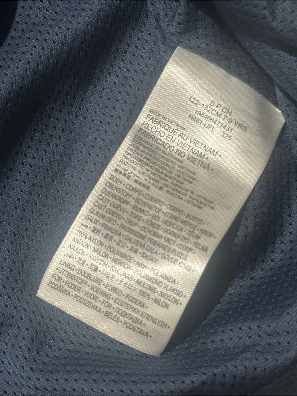 Converse Blue Pullover Shirt with Light Blue & White Stripes